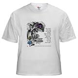 The Cheshire Cat and Alice White T-Shirt