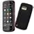 Shock resistant Nokia 5800 Xpressmusic Black Silicone Skin Case and screen protector pack