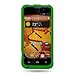 CoverON® Hard Rubberized Slim Case for ZTE Warp 4G LTE - with Cover Removal Pry Tool - Dark Green