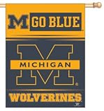UNIVERSITY MICHIGAN WOLVERINES NCAA College Sports FLAG OR BANNER New Gift