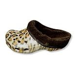 41%2BjgJ2keqL. SL160  Veggies   Womens Toasty Leopard Slip On Shoe, Khaki, Brown
