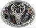 Mossy Oak Deer Hunting Enamel Pewter Buckle ,Sport Buckle
