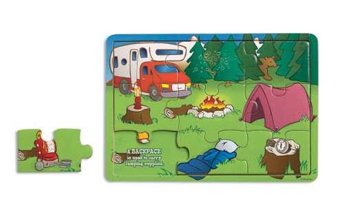 41%2BjiVxuVcL Wood Educational Puzzle Camping Fun By Gund