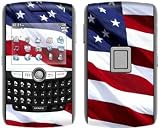 Patriotic (American Flag) Design Protective Skin Decal Sticker for Blackberry 8800/ 8820/ 8830/ World Cell Phones