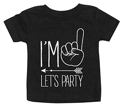 I'm One Let's Party Hipster Arrow First Birthday T-Shirt - 1st Birth Day Shirt