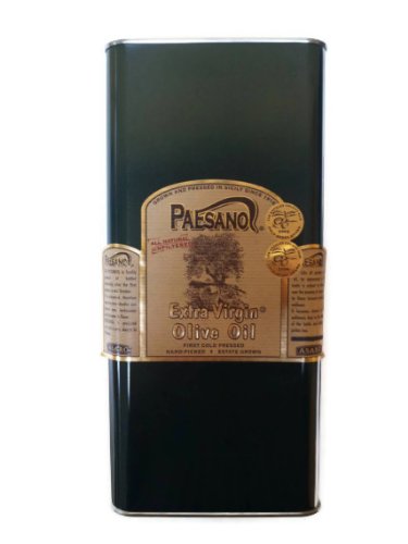 Unfiltered Sicilian Extra Virgin Olive Oil - 5 Liters