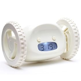 Clocky Alarm Clock - Almond
