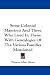Some Colonial Mansions and Those Who Lived in Them: With Genealogies of the Various Families Mentioned