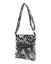 Belvah Quilted Floral Hipster Crossbody Handbag