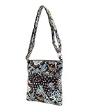 Belvah Quilted Floral Hipster Crossbody Handbag