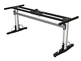 work bench tops Vestil EAH 3672 MT Electric Adjustable Height Work Bench   Maple Top