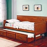 Coaster Classic Daybed in Oak