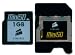 Corsair - Flash memory card - 1 GB - miniSD