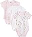 Spasilk 3 Pack Bodysuit - Girl Prints