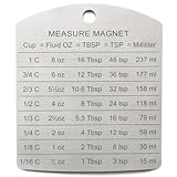 Stainless Steel Endurance Kitchen Cooking Measure Magnet