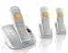 Philips CD 235 Trio mit Anrufbeantworter schnurloses DECT Telefon