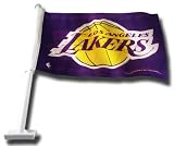 Los Angeles Lakers Car Flag (Purple)