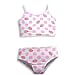 Girlfriends by Anita G Designer Clothes - Toddler Girls 2 Piece Tankini Bathing Suit, White, Pink