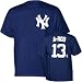 Mens New York Yankees #13 A-Rod Name & Number Tshirt