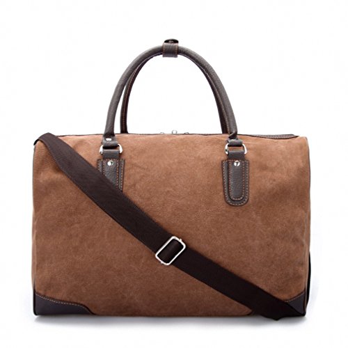 Zebella Canvas Travel Weekender Outdoor Sport Duffel Carry on Luggage Bag