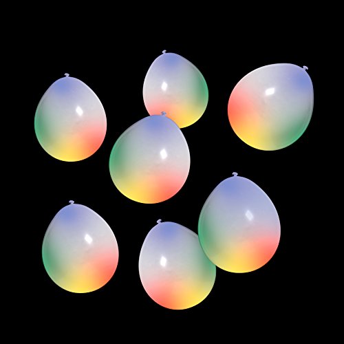 Blow N' Glow LED Blinking Balloons, Lights Up and Blinks with Different Colors - A Vibrant Party Pack of 15 Balloons- Perfect For Birthday Parties, Celebrations and to have Fun