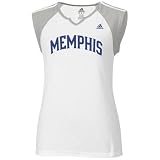 adidas Memphis Tigers Ladies White Superfont Raglan T-shirt