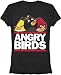 Angry Birds Run Birds Womens Juniors T-shirt