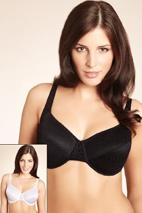 2 Pack Underwired Animal Textured Minimiser Bras 2 Pack Underwired Animal Textured Minimiser Bras