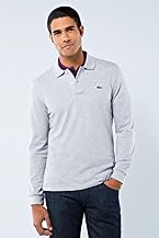 Long Sleeve Chine Pique Polo