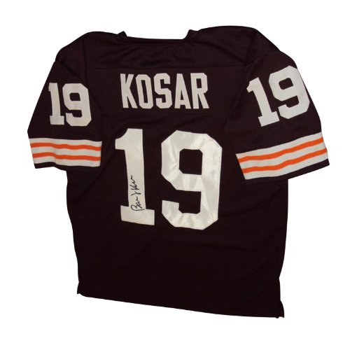 Bernie Kosar Autographed Cleveland Browns (Brown #19) Jersey