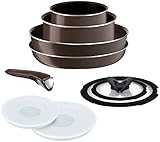 【Amazon.co.jp 限定】 ティファール 鍋 フライパンセット 「インジニオ・ネオ」 取っ手の取れる ブラウニーセット9 L21590