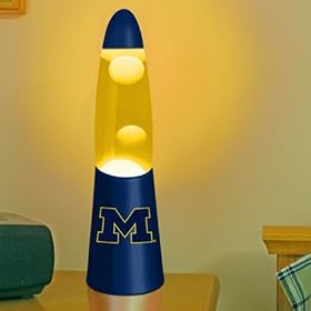 Michigan Wolverines Motion Lava Lamp Light from Lava Lamps