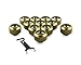 PrimoChill 1/2in. Rigid RevolverSX Series Fitting - Candy Gold - 12 Pack