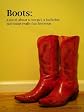 Boots: a novel about a cowgirl, a bachelor, and some really fun footwear