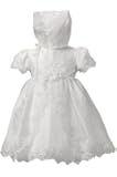 KID Collection White Infant Christening Baptism Dress