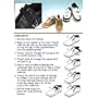 `Wear Ease Shoe Fasteners White Bag/2