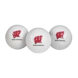 Team Effort Wisconsin Badgers Golf Ball 3 Pack