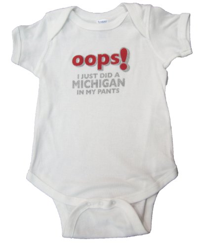 Ohio State Infant Oops Onesie