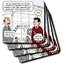 Rich Diesslins Funny Christmas Cartoons - Christmas Automobile Advertisements - Coasters