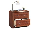 Camden Country Collection 2 Drawer Lateral Wood File Cabinet in Planked Cherry