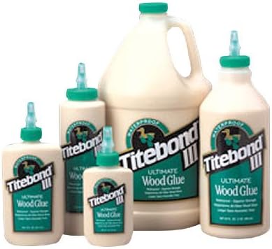 One Piece (1413) Wood glue. Franklin International 1413 Titebond III Ultimate Wood Glue - 8 oz