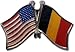 Flagline Belgium - Friendship Lapel Pin