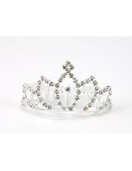 Princess Samantha Diamond Tiara - Wedding Girl - Baby Girl & Toddler Tiara W.... by Little Celebrity