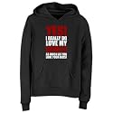 Sweatshirt Woman Black " Yes! I Really Do Love My Bullmastiff " Dog