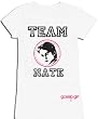Gossip Girl Team Nate White Juniors T-shirt Tee