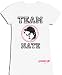 Gossip Girl Team Nate White Juniors T-shirt Tee