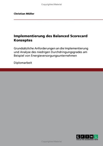 Implementierung des Balanced Scorecard Konzeptes