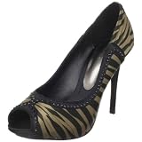 Bourne Womens Josephine Open-Toe Pump