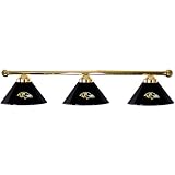 Baltimore Ravens Three 14 &acute; Shade Lamp - B0000B11XW