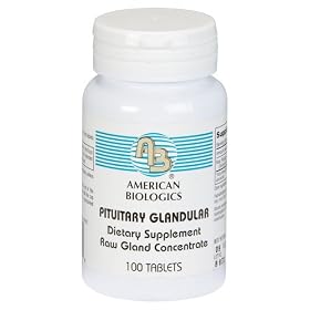 American Biologics - Pituitary Glandular, 40 mg, 100 tablets